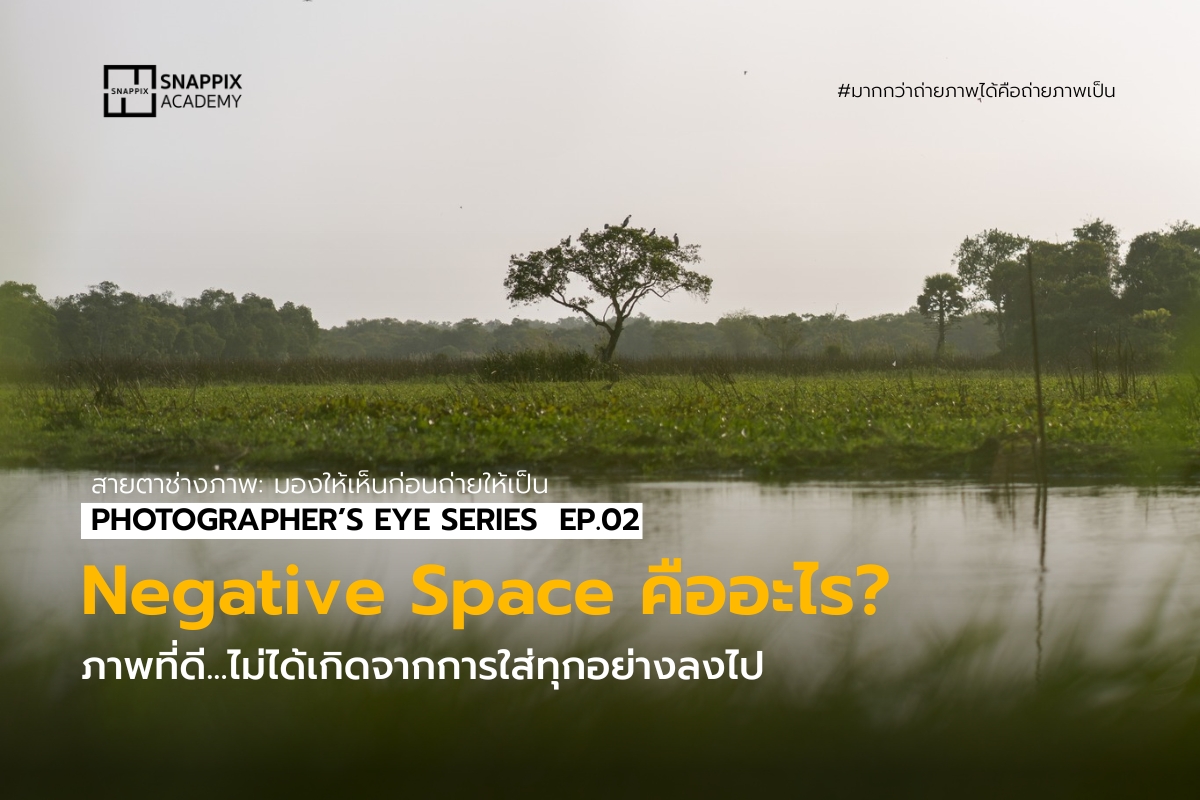 Eye Photographer_EP02 Negative Space คืออะไร